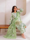 Lawn Dress With Heavy Embroidery Neck