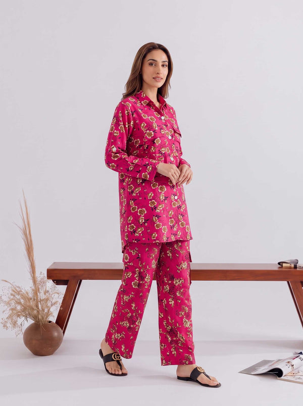 FRONT POCKET KURTI WITH CARGO CO-ORD 2 PC SET✨