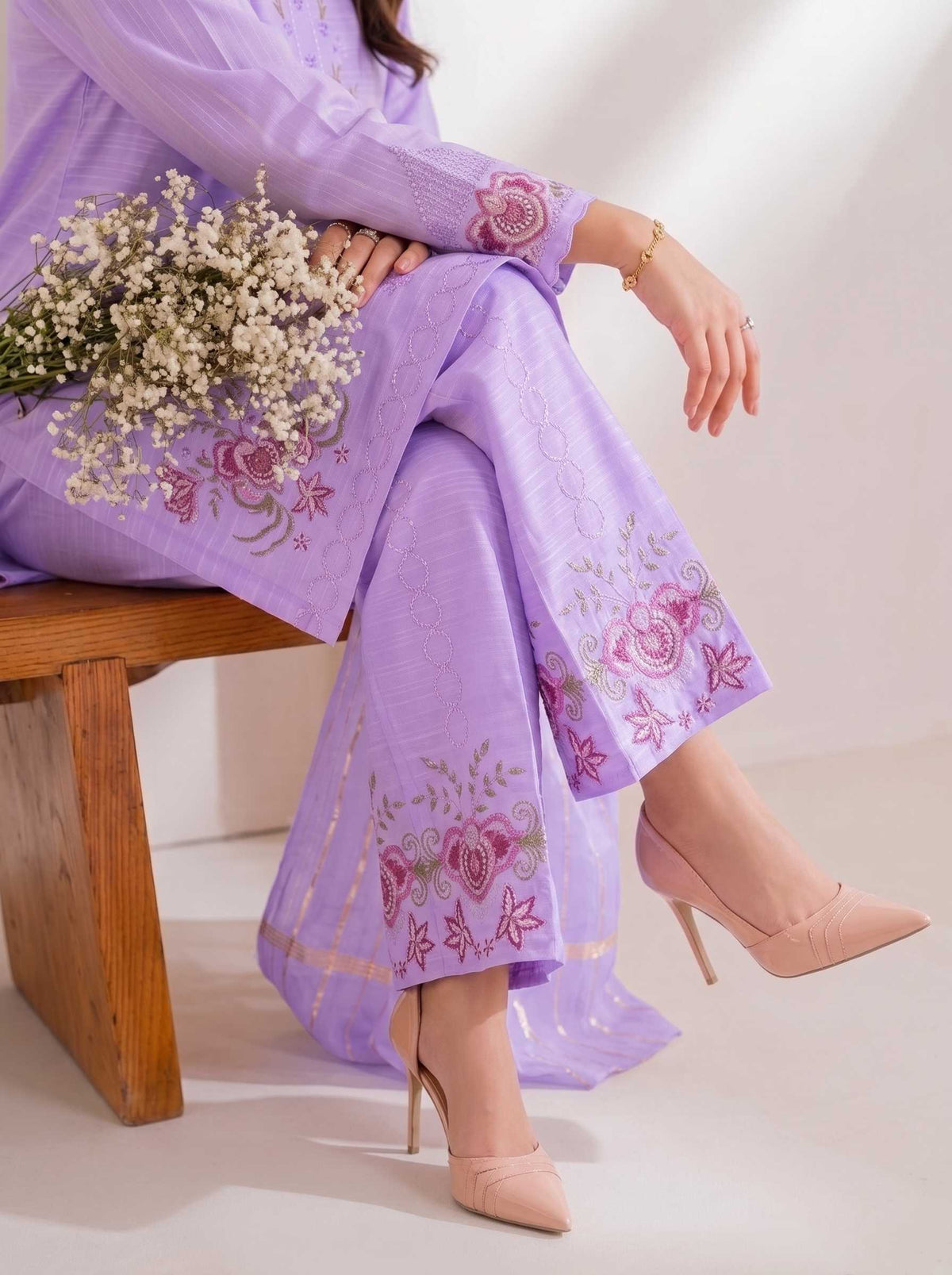 FULLY EMBROIDERY THREAD BORING CUTWORK