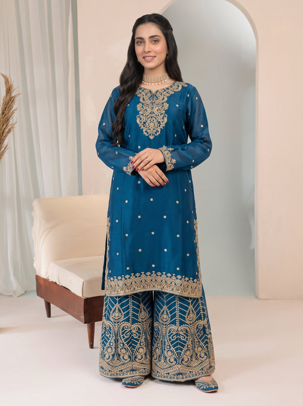 Zinc Embroidered 3 Piece Suit