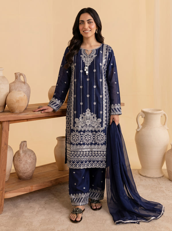 Elegant Chiffon 3 Piece Suit