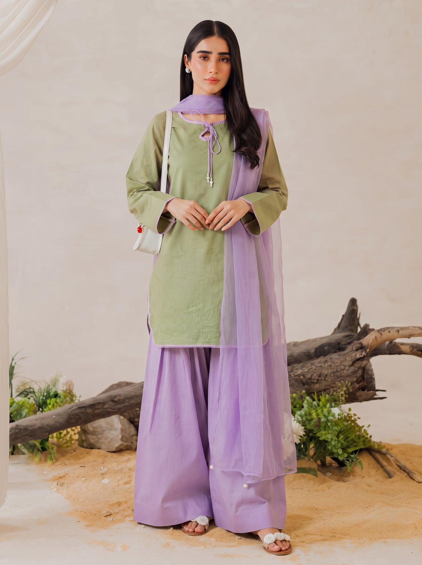 Summer Cotton  3 Piece Suit.