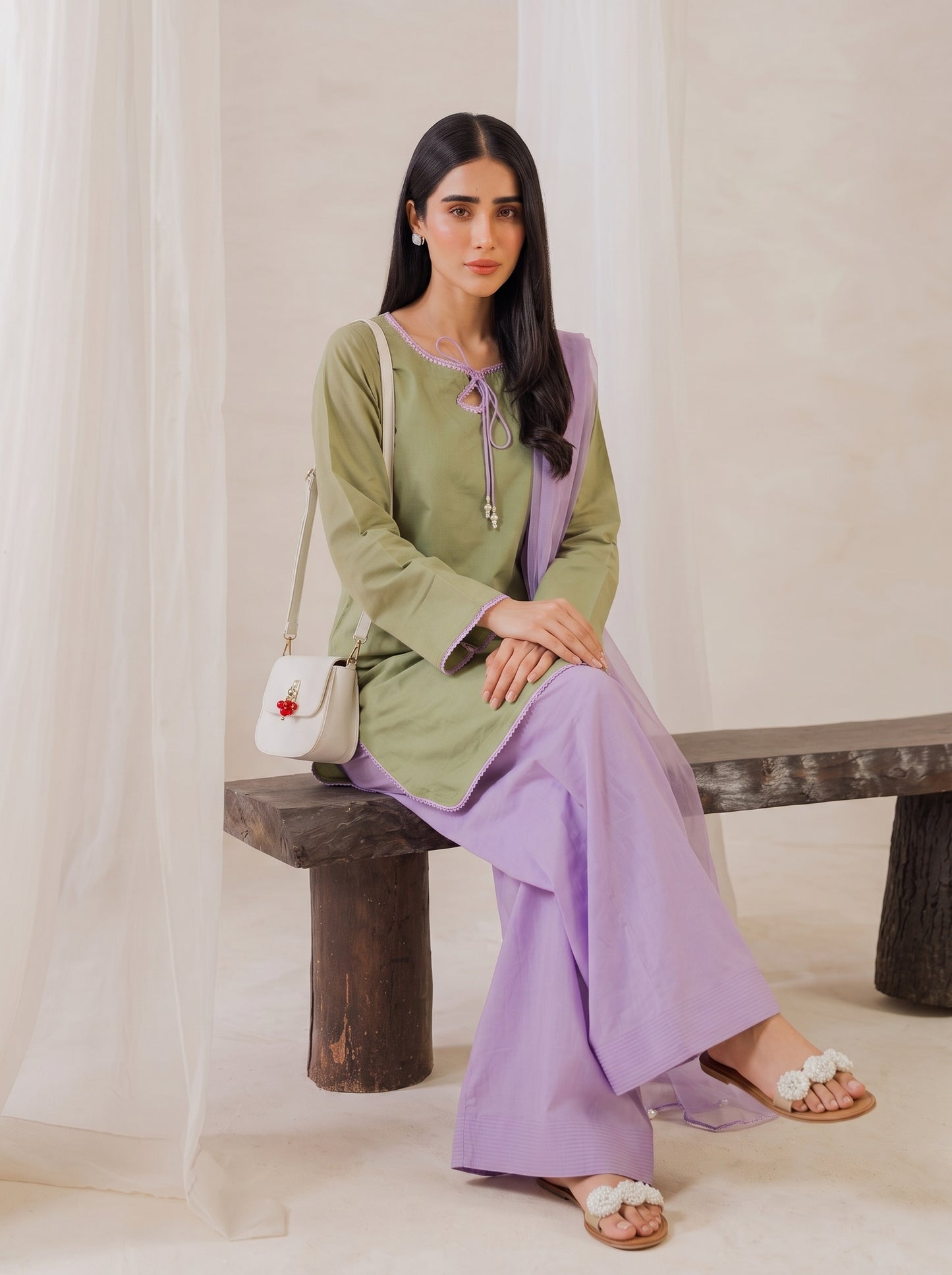 Summer Cotton  3 Piece Suit.