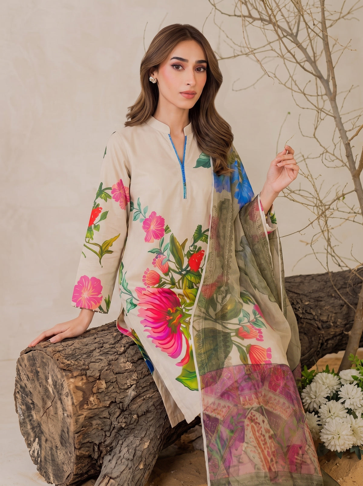 BLOOM DIGITAL PRINTED CO-ORD SET