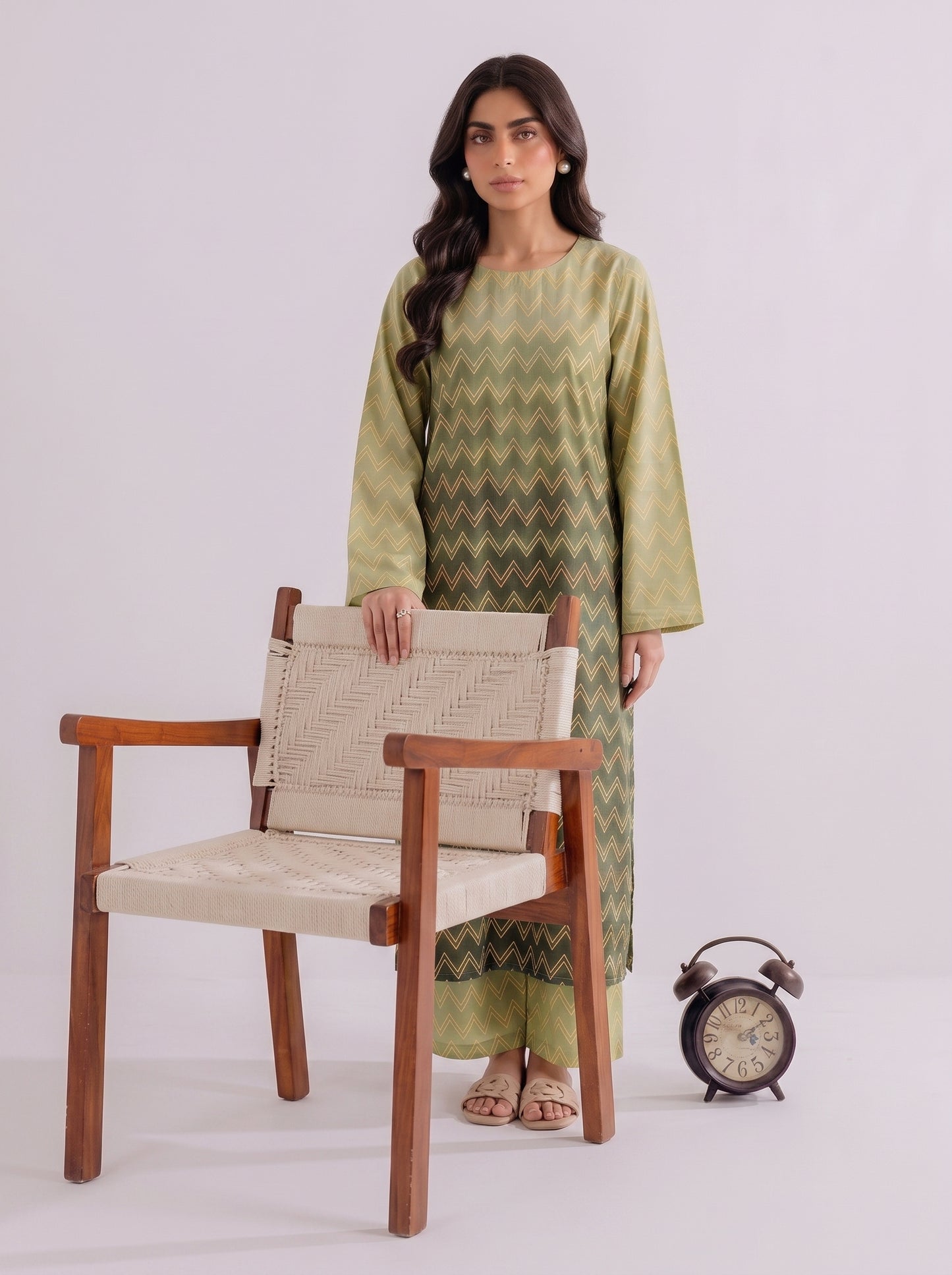 TRENDING DIGITAL PRINTED SWISS LAWN LONG SHIRT