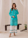 DAMAN KURTI WITH EMBROIDERY FLAPPER CO-ORD 2 PC SET✨